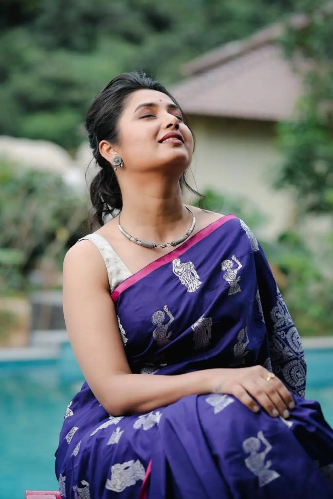 Sari Silver Jewellery + earrings