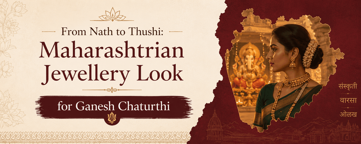 From Nath to Thushi: Maharashtrian Jewellery Look for Ganesh Chaturthi