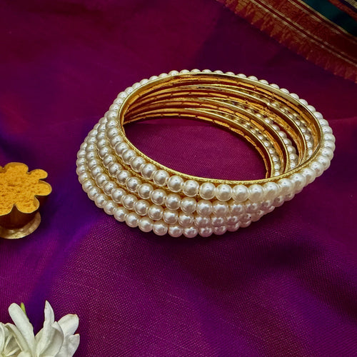 Moti Bangles| Maharashtrian Bangles | Sonsala | एकेरी मोती बांगडी