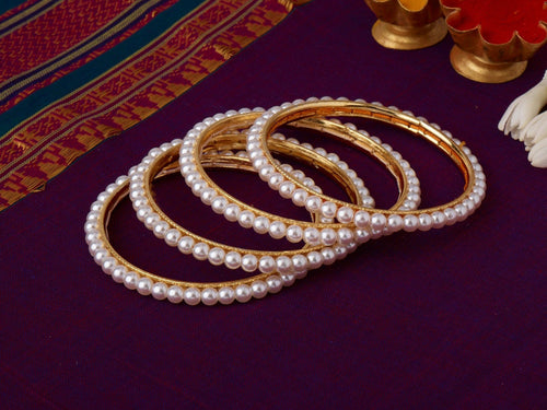Moti Bangles| Maharashtrian Bangles | Sonsala | एकेरी मोती बांगडी