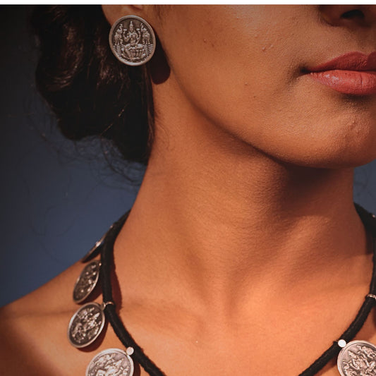 छोटा पुतळी हार + कानातले | Small Putali Har + Earrings