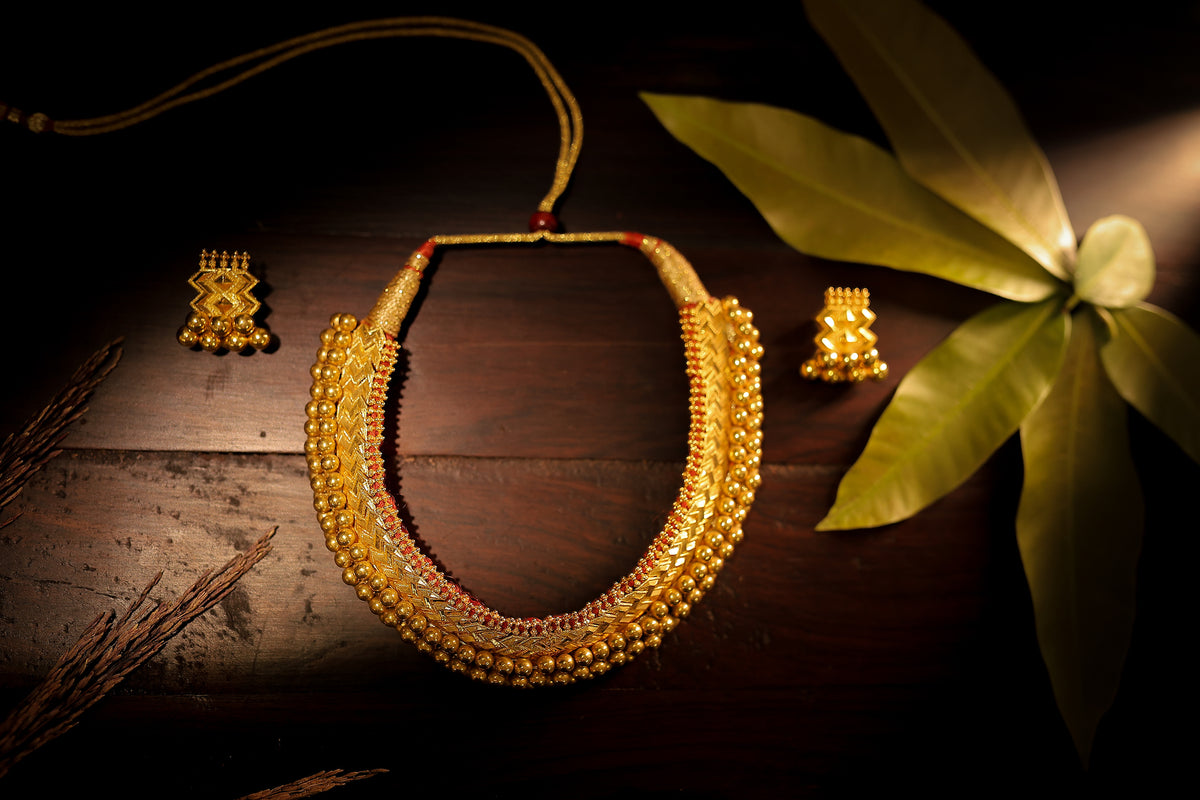 वज्रटीक बंद घसाची | Vajrateek & Earrings |